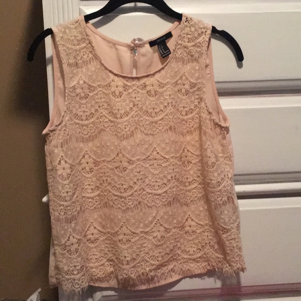 F21 LACE TOP